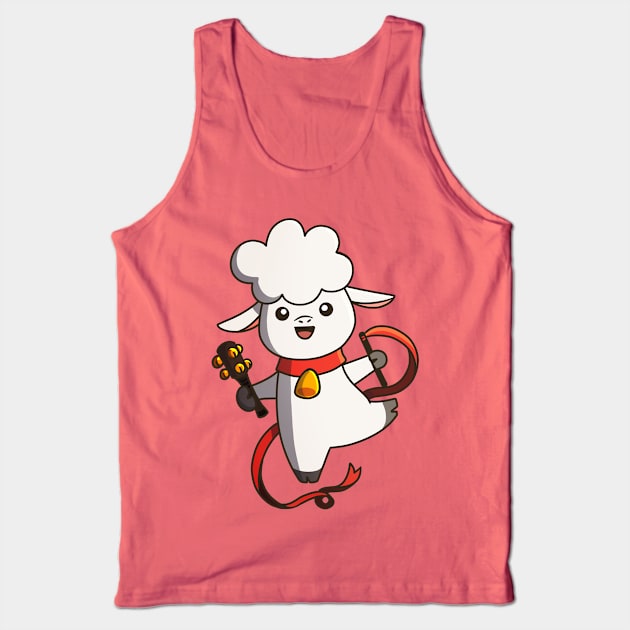 Chinese Zodiac - Goat Tank Top by Griffywings